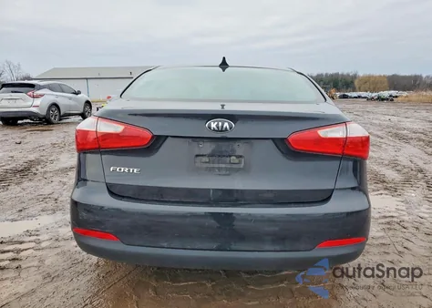 2014 Kia Forte Lx из США, поврежденный, VIN KNAFX4A66E5216670